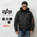 【あす楽】今なら35%OFF★ALPHA アルファ TA1672 THERMOLITE フーデッドリブ ジャケット【T】【クーポン対象外】｜メ…