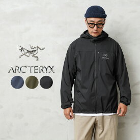 【最短即日発送】ARC’TERYX アークテリクス X000007411 Squamish Hoody（スコーミッシュフーディー）【正規取扱店】【クーポン対象外】【T】｜メンズ ジャケット アウター アウトドア マウンテンパーカー 防風 撥水 軽量 パッカブル 登山 ファッション