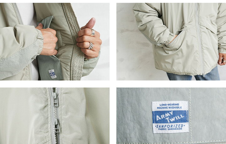 楽天市場】ARMY TWILL アーミーツイル 22AW4013 POLYESTER WEATHER 