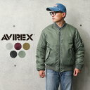 ポイント10倍！AVIREX アビレックス 7835952035 COMMERCIAL MA-1フライトジャケット【クーポン対象外】【7832952012】【T】｜メンズ ミリタリージャケット コマーシャル モデル アウター ブルゾン ブランド おしゃれ MA1 大きいサイズ