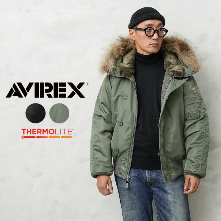 楽天市場】AVIREX アビレックス 7833952022 THERMOLITE N-2B フライト  
