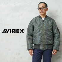 楽天市場】avirex アビレックス ma-1 レザーの通販