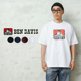 【最短即日発送】BEN DAVIS ベンデイビス C-25580017 CRUMBLE ICON TEE クランブル アイコン S/S Tシャツ【クーポン対象外】【T】｜半袖 メンズ アメカジ ファッション ヘビーウェイト コットン カジュアル ストリート トップス ブランド おしゃれ