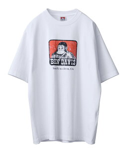 �y�ŒZ���������zBEN DAVIS �x���f�C�r�X C-25580017 CRUMBLE ICON TEE �N�����u�� �A�C�R�� S/S T�V���c�y�N�[�|���ΏۊO�z�yT�z�b���� �����Y �A���J�W �t�@�b�V���� �w�r�[�E�F�C�g �R�b�g�� �J�W��