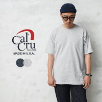 Cal Cru カルクルー CLCR001 1/16インチ マイクロストライプ Tシャツ MADE IN USA