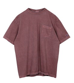 【あす楽】Champion チャンピオン C5-X306 T1011 半袖 ポケットTシャツ MADE IN USA【クーポン対象外】【T】｜メンズ トップス 大きいサイズ ヴィンテージライク 染め アメカジ アメリカ製 ブランド おしゃれ 送料無料 プレゼント ギフト 父の日