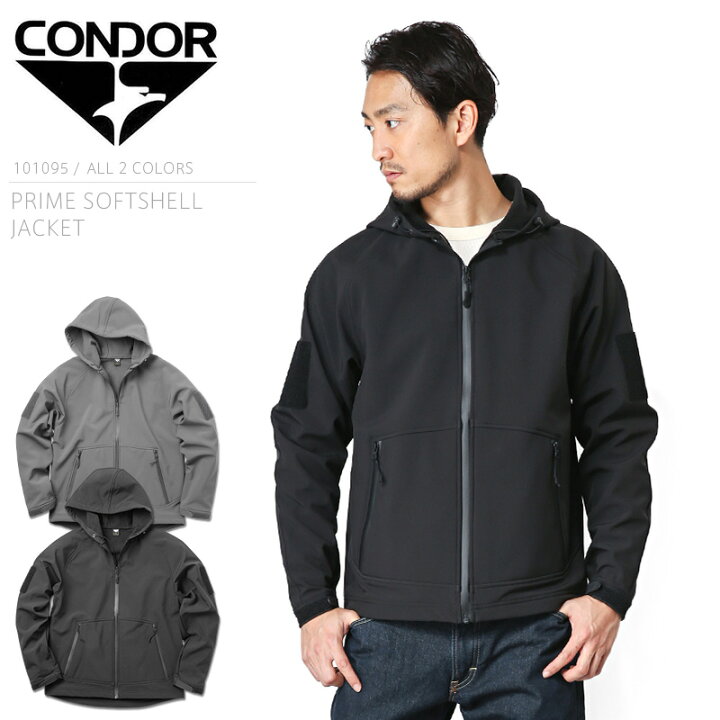 楽天市場】☆CONDOR コンドル 101095 PRIME ソフトシェルジャケット 
