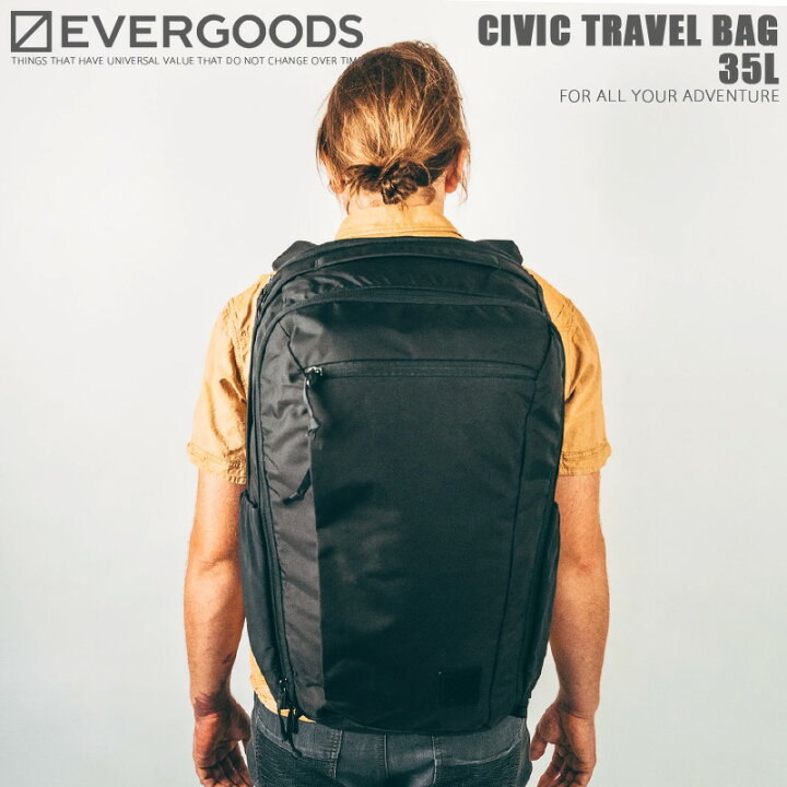 楽天市場】【メーカー取次】EVERGOODS エバーグッズ CIVIC TRAVEL BAG 