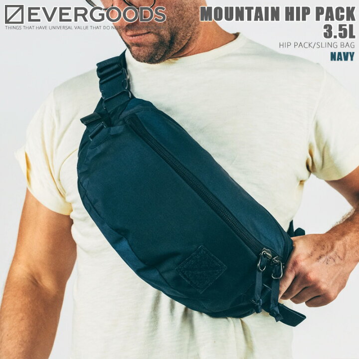 楽天市場】【メーカー取次】EVERGOODS エバーグッズ MOUNTAIN HIP PACK 