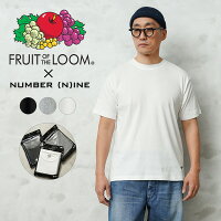 FRUIT OF THE LOOM フルーツオブザルーム×NUMBER (N)INE 80754000 クルーネック パック Tシャツ