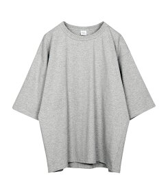 クーポンで10%OFF★【あす楽】FRUIT OF THE LOOM フルーツオブザルーム 17169200 ヘビーオンス 5分袖 オーバーサイズ Tシャツ【T】｜メンズ 半袖 大きいサイズ 厚手 ヘビーウェイト ワイドシルエット ボックス ゆったり 無地 ブランド おしゃれ