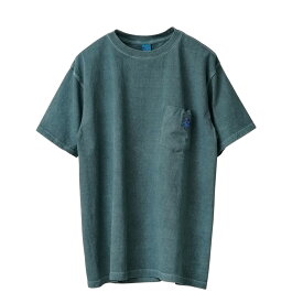 クーポンで最大15%OFF★【あす楽】 Good On グッドオン GOST-2212 S/S Octopus ぶら下がり ポケットTシャツ 日本製【Sx】【T】｜メンズ トップス カットソー 半袖 USAコットン ブランド おしゃれ 顔料 ピグメント 染め 大きいサイズ ワンポイント 刺繍 ロゴ 秋 冬