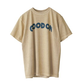 クーポンで最大15%OFF★【あす楽】 Good On グッドオン OLSS-1171 S/S GOOD ON ARCHロゴ クルーネックTシャツ 日本製【Sx】【T】｜プリントTシャツ メンズ トップス カットソー 半袖 アーチロゴ USAコットン ブランド おしゃれ 顔料 ピグメント 染め 大きいサイズ