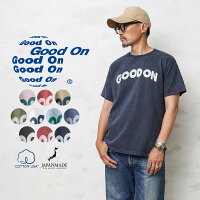 Good On グッドオン OLSS-1171 S/S GOOD ON ARCHロゴ クルーネックTシャツ 日本製