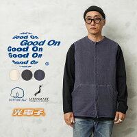 Good On グッドオン GOBW2504 光電子 キルトベスト 日本製