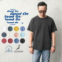 【最短即日発送】クーポンで最大15%OFF★Good On グッドオン GOST-2109 S/S ヘビー クルーネックTシャツ 9oz 日本製【T】【Sx】｜メンズファッション アメカジ 半袖 トップス カットソー カジュアル 無地 厚手 綿 コットン 顔料染め ブランド おしゃれ