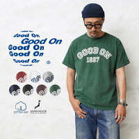 Good On グッドオン OLSS-1223 S/S GOOD ON 1997ロゴ クルーネックTシャツ 日本製