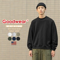 Goodwear グッドウェア 2W7-0521 USAコットン BIG クルーネック スウェットシャツ