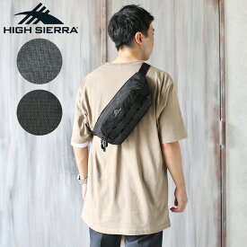 クーポンで最大15%OFF★【あす楽】 バッグ メンズ｜HIGH SIERRA ハイシェラ 90483 ROWNAN WAIST BAG（ローナン ウエストバッグ）ボディバッグ｜ショルダーバッグ ウエストバッグ カバン アウトドア ミリタリー おしゃれ かっこいい 旅行 通勤 通学【T】セール 送料無料 sale