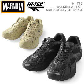 クーポンで最大15%OFF★【あす楽】 HI-TEC ハイテック MAGNUM マグナム U.S.T タクティカルシューズ【T】｜メンズ レディース カジュアル タクティカル ハイテクスニーカー スエード ブラック 黒 イギリス軍 秋 冬 送料無料 セール sale