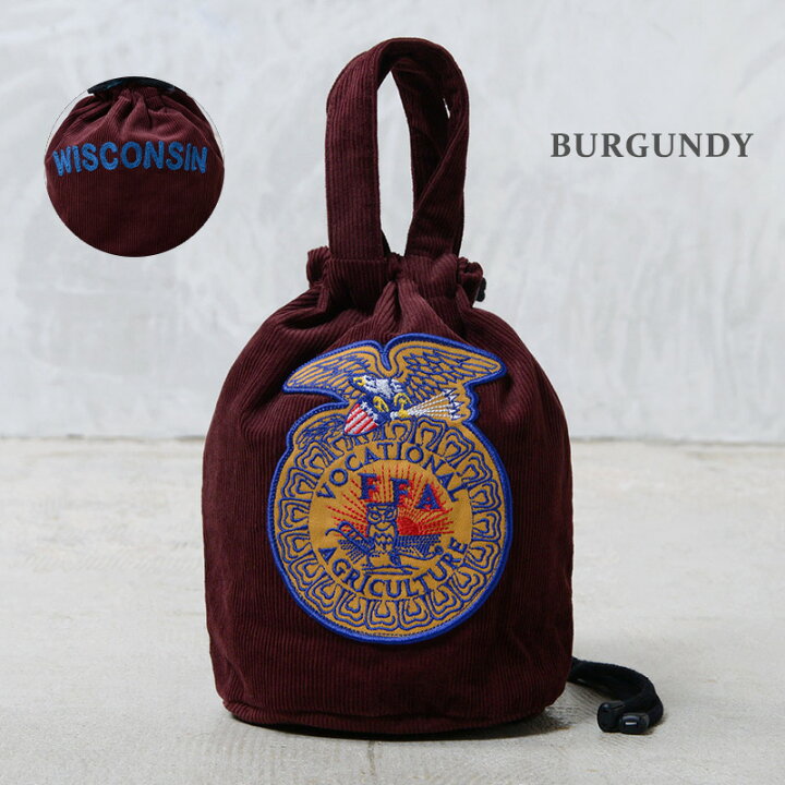 楽天市場】HOUSTON ヒューストン 6877 EMB CORDUROY EFFECT BAG 刺繍 