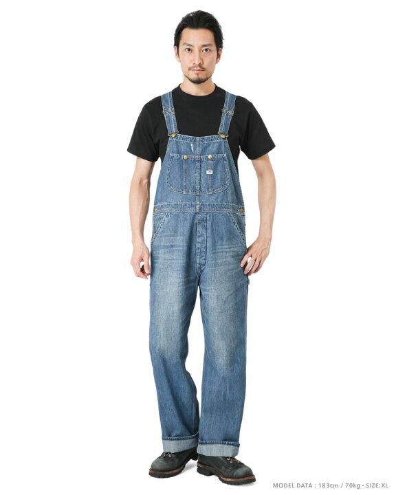 楽天市場】クーポンで最大18%OFF☆Lee リー LM7254 DUNGAREES OVERALL 