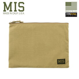 クーポンで最大18%OFF★【あす楽】 MIS エムアイエス MIS-1002 CORDURA NYLON ツールポーチ Lサイズ MADE IN USA - COYOTE TAN【Sx】/ メンズ レディース ミリタリー ポーチ 小物入れ 道具入れ バッグインバッグ 旅行 通勤 通学 撥水 セール【T】送料無料 sale 父の日