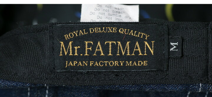 楽天市場】Mr.FATMAN ミスターファットマン 5231005 LUCKY DAN デニム  