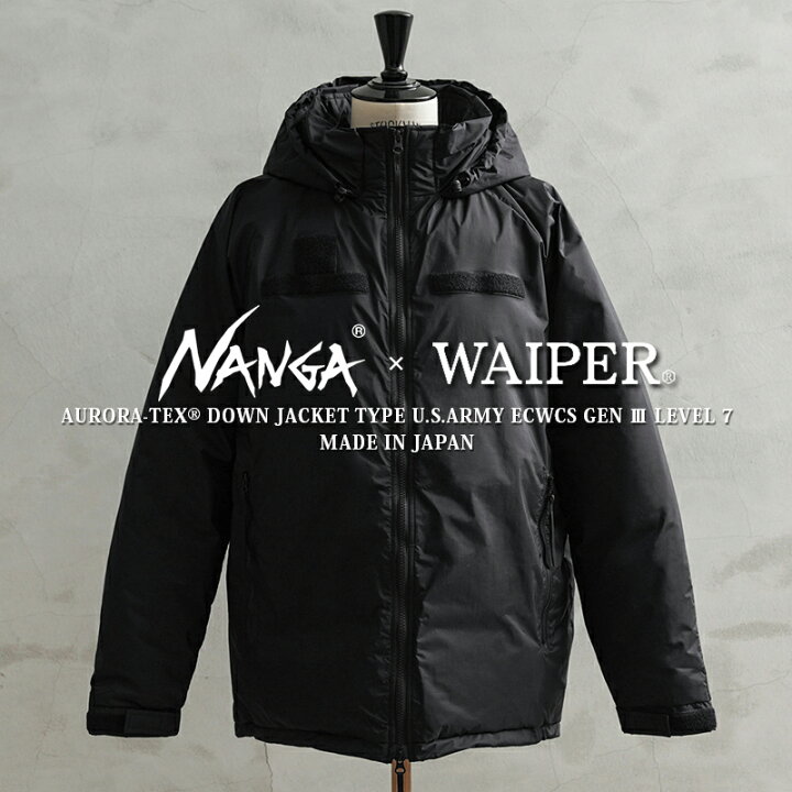 楽天市場】NANGA ナンガ WAIPER別注 AURORA-TEX ダウンジャケット TYPE 
