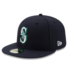 今なら10%OFF☆【メーカー取次】NEW ERA ニューエラ 59FIFTY MLB On-Field シアトル・マリナーズ ネイビー 13554971 キャップ【クーポン対象外】【T】 冬 福袋 WAIPER プレゼント ギフト 父の日