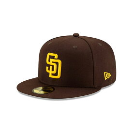 今なら10%OFF☆【メーカー取次】NEW ERA ニューエラ 59FIFTY MLB On-Field サンディエゴ・パドレス ブラウン 13554976 キャップ / メンズ レディース 帽子 カジュアル ストリート アウトドア レジャー メジャーリーグ ベースボールキャップ 野球【クーポン対象外】【T】春