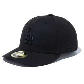 今なら10%OFF☆【メーカー取次】NEW ERA ニューエラ MLB Low Profile 59FIFTY ロサンゼルス・ドジャース ブラックXブラック 13561967 キャップ 【クーポン対象外】【T】｜ベースボールキャップ 帽子 ハット メンズ レディース ユニセックス 男女兼用 ロゴ 刺繍 冬 父の日