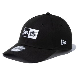 【メーカー取次】NEW ERA ニューエラ 9FORTY ボックスロゴ ブラック 13552085 キャップ 【クーポン対象外】【T】 父の日 プレゼント ギフト