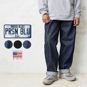 【最短即日発送】PRISON BLUES プリズンブルース PRBS191 7ポケット デニム ワークパンツ MADE IN USA 14.75oz【T】｜ジーンズ ペインターパンツ デニムパンツ メンズ ボトムス ブランド おしゃれ ゆったり リジッド 米国製