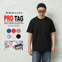 PRO-TAG プロタグ SSIAL S-002 9oz SUPER HEAVY WEIGHT クルーネック S/S ポケットTシャツ MADE IN USA