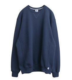 【あす楽】RUSSELL ラッセル 698HBM1 DRI POWER FLEECE クルーネック スウェットシャツ【クーポン対象外】【T】｜ 無地 大きいサイズ ストリート カジュアル おしゃれ ブランド ジムウェア シンプル