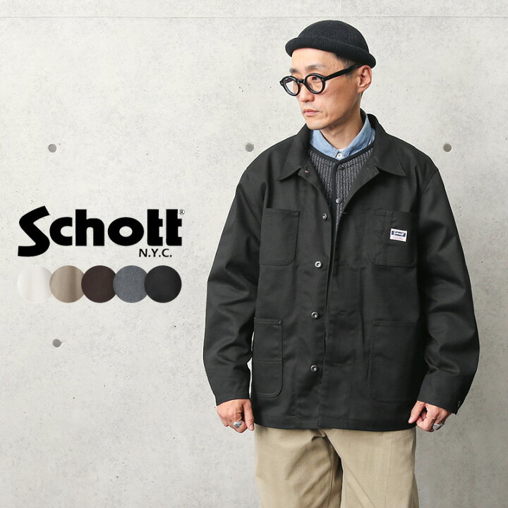 楽天市場】Schott ショット 3112062 TC WORK COVERALL（TC ワーク  