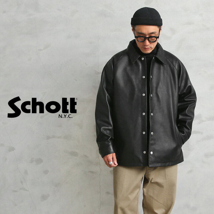 楽天市場】Schott ショット 3121026 シープスキン レザー コーチ  