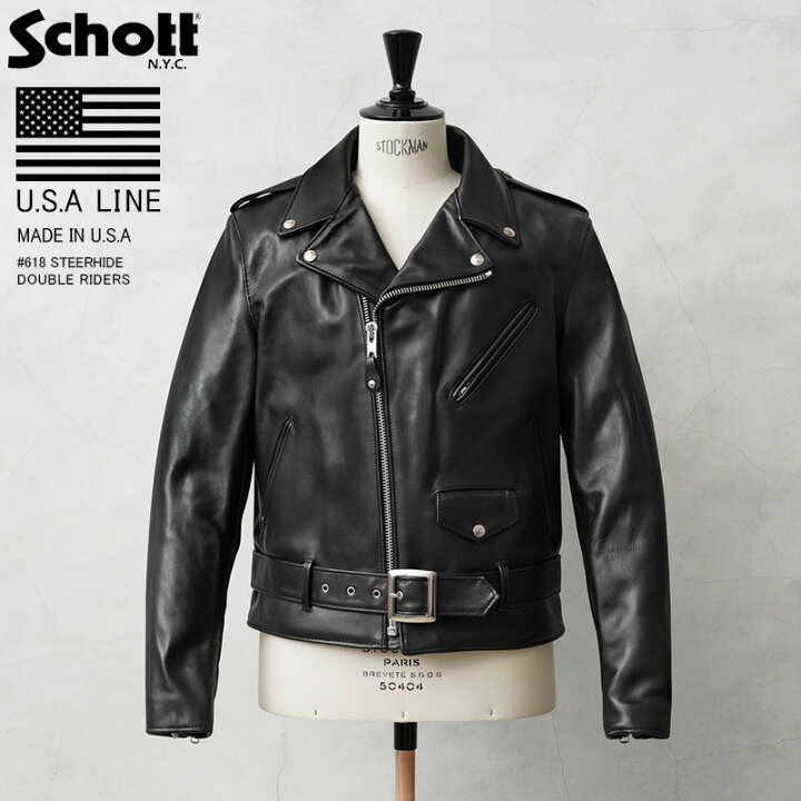 楽天市場】【最短即日発送】ポイント10倍！Schott ショット USA LINE 