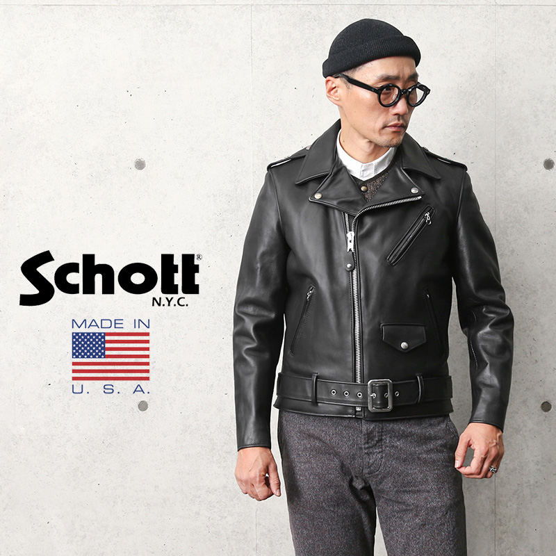 オンラインストア販売店  デッドストック　サイズ36 ワンスター ライダース Schott ライダースジャケット