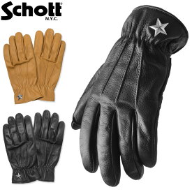 Schott ショット 3169030 ONE STAR GLOVE ワンスター グローブ ブランド メンズ ミリタリー【クーポン対象外】【T】WAIPER 送料無料 春 プレゼント ギフト 父の日