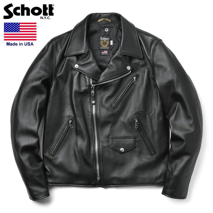楽天市場】ポイント10倍！Schott ショット 228US ラムレザー 