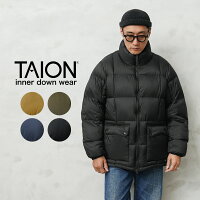 TAION タイオン TAION-102VZMT MOUNTAIN LINE パッカブル ボリューム ダウンジャケット