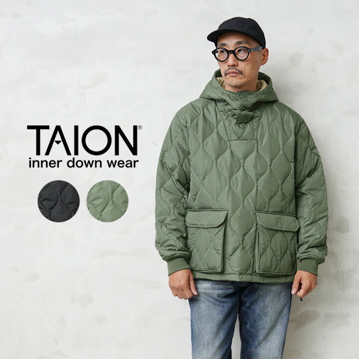 楽天市場】TAION タイオン TAION-106PML-1 MILITARY LINE ダウン 