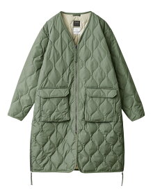 【最短即日発送】クーポンで最大18%OFF★TAION タイオン TAION-101ZML-1 LONG MILITARY LINE Vネックジップ ダウンコート【A9】【Sx】【T】｜ミリタリー インナーダウン キルティングライナー コート メンズ 防寒 保温 暖かい 撥水 大きいサイズ おしゃれ 秋 冬 ギフト