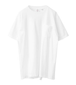 【あす楽】WAIPER.inc ワイパーインク S/S クルーネック ポケット パックTシャツ MADE IN USA【クーポン対象外】【T】｜メンズ 半袖 白Tシャツ 綿100% 無地 ホワイト シンプル 定番 アメリカ製 ブランド おしゃれ 秋 冬 送料無料 プレゼント ギフト