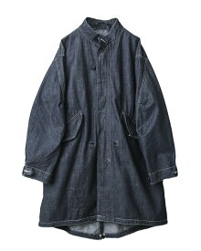 【あす楽】★WAIPER.inc ワイパーインク WA-M65D M-65 フィッシュテールパーカー MADE FROM”OKAYAMA DENIM”日本製【T】｜モッズコート デニムジャケット デニムコート m65 岡山デニム ミリタリーコート【クーポン対象外】 秋 冬