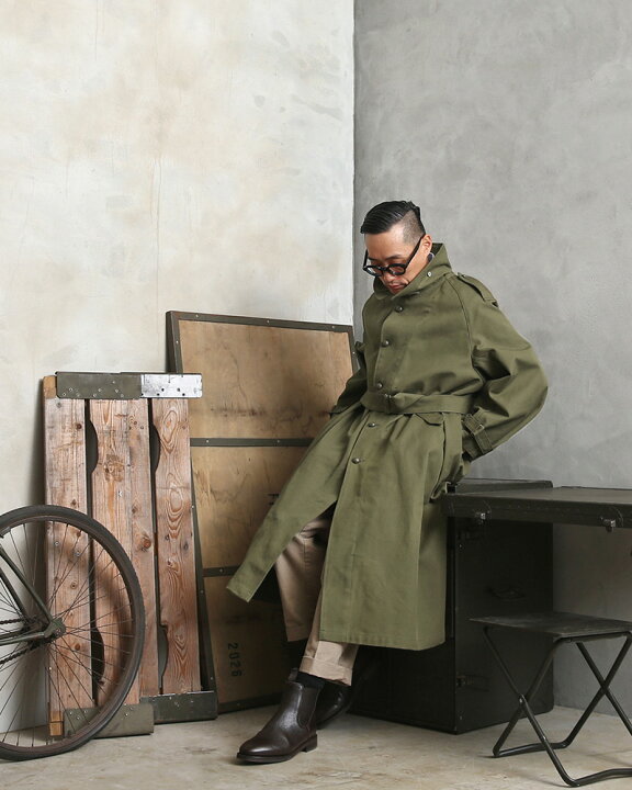 楽天市場】WAIPER.inc ワイパーインク フランス軍 MOTORCYCLE COAT  