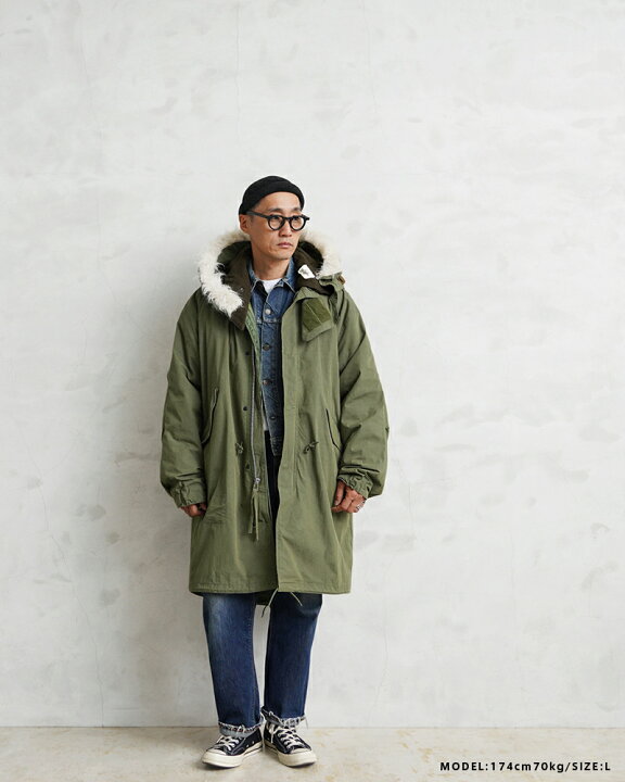 楽天市場】WAIPER.inc ワイパーインク 米軍 M-65 フィッシュテール  