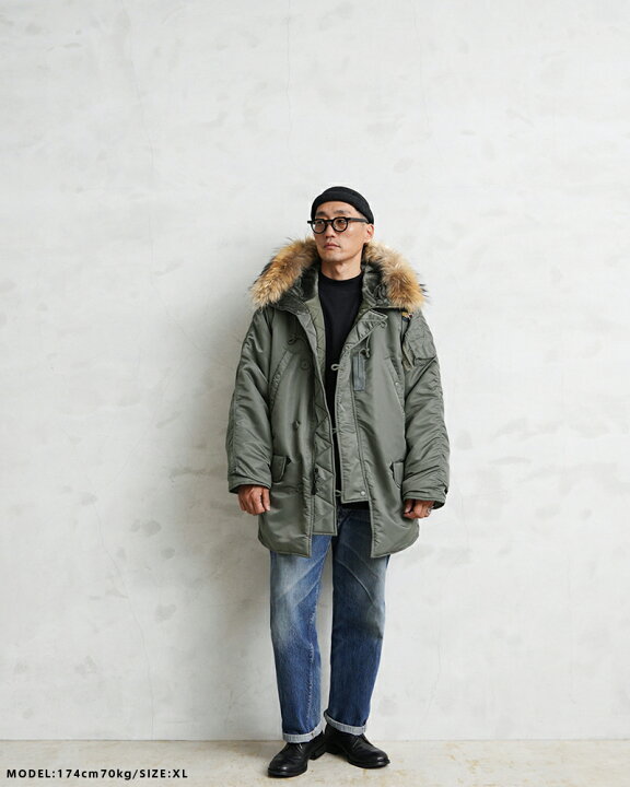 楽天市場】WAIPER.inc ワイパーインク 米軍 初期型 N-3B VINTAGE 